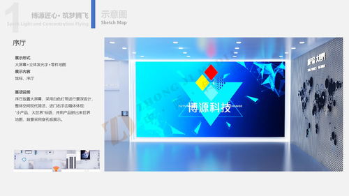 科技赋能文化，博源节能企业展馆设计新篇章
